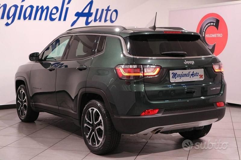 Usata Jeep Compass Limited 131 CV (96 kW) 2021 Verde SUV