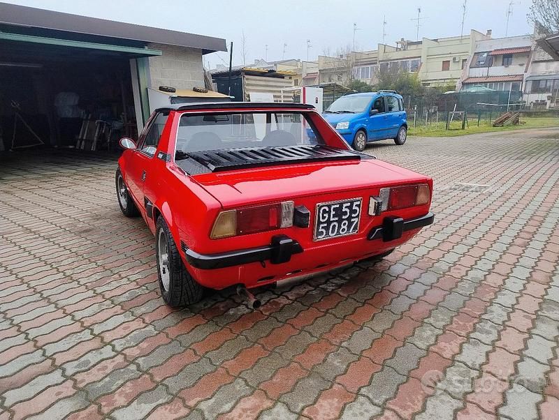 Usata Fiat X 1/9 1970 Rosso Cabrio
