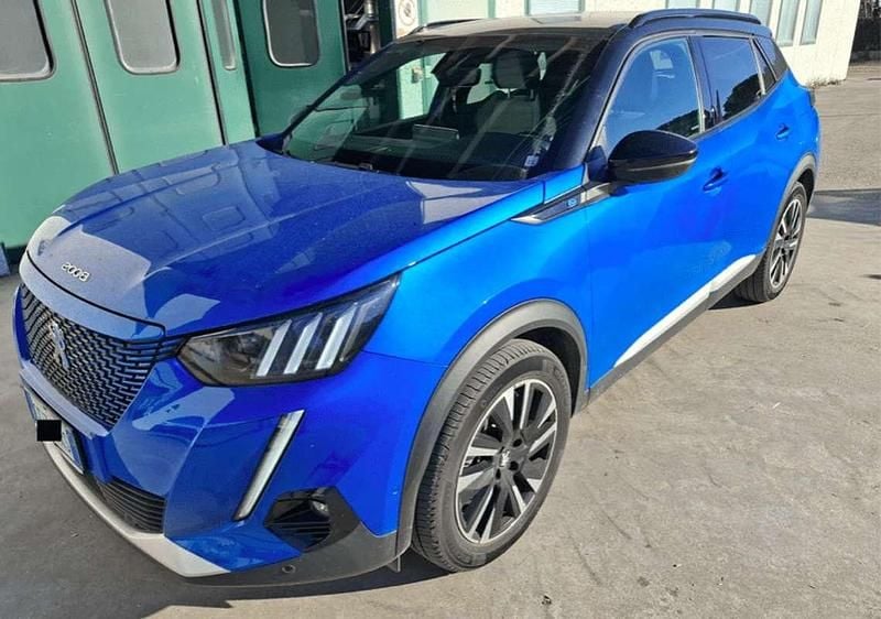 Usata Peugeot e-2008 GTi 56 kW (77 CV) 2020 Blu/azzurro SUV