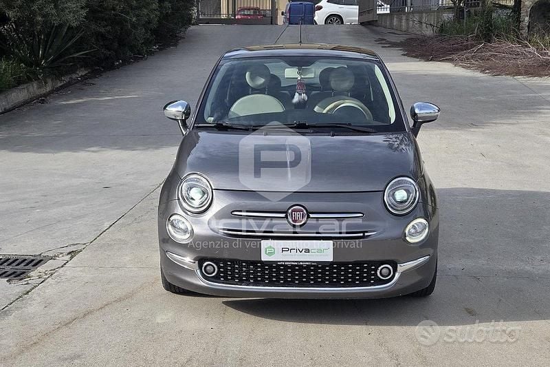 Usata Fiat 500 Mirror 95 CV (69 kW) 2018 Grigio Utilitaria