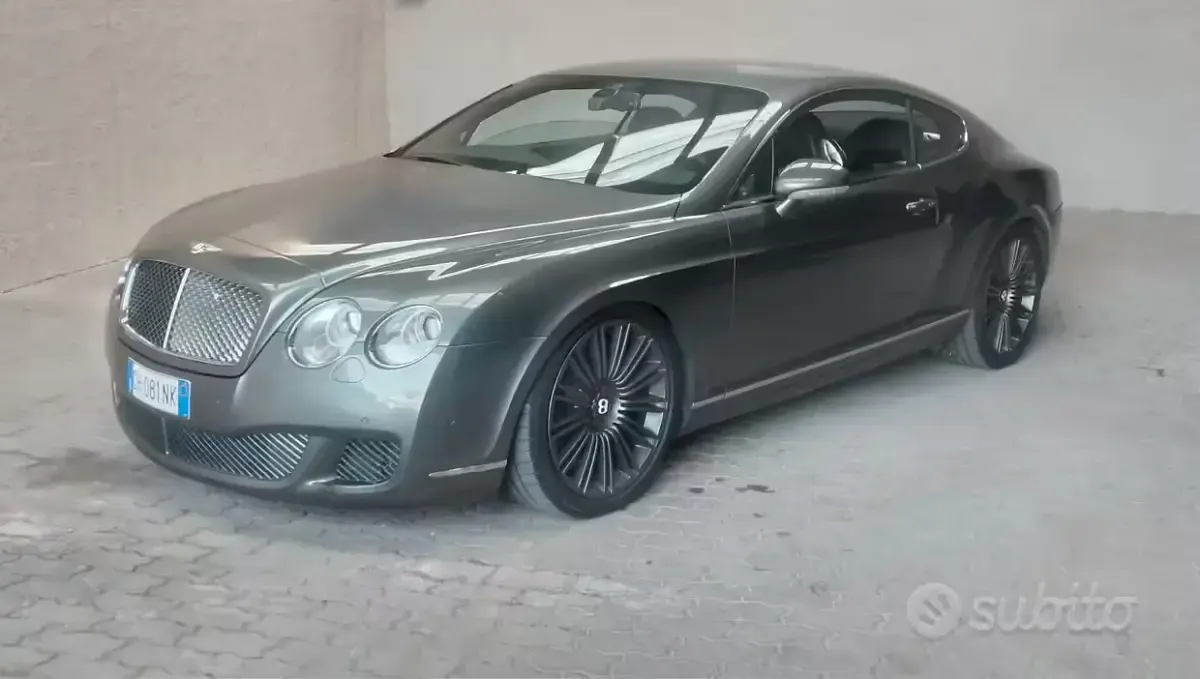 Usata Bentley Continental GT 610 CV (448 kW) 2009 Grigio Coupé