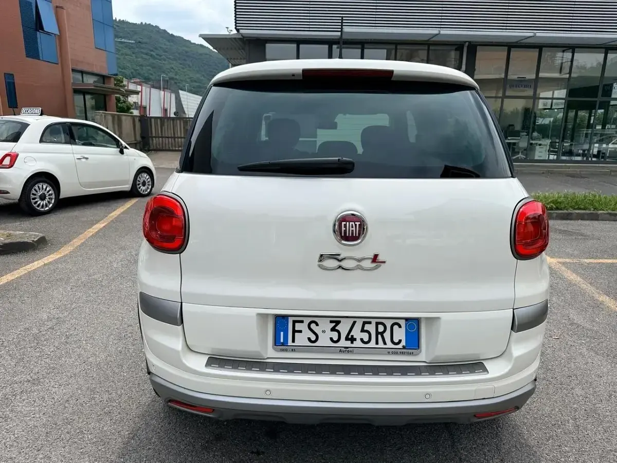 Usata Fiat 500L Cross 95 CV (69 kW) 2018 Bianco Monovolume