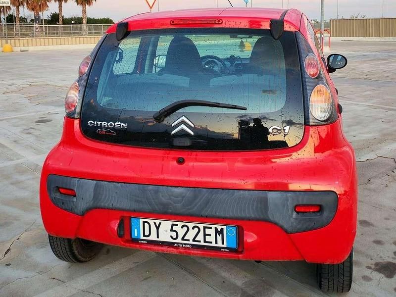 Usata Citroën C1 68 CV (50 kW) 2009 Rosso Utilitaria