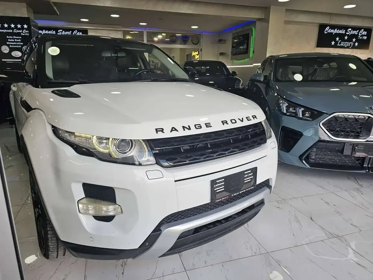 Usata Land Rover Range Rover evoque Dynamic 190 CV (139 kW) 2013 Bianco perlato SUV