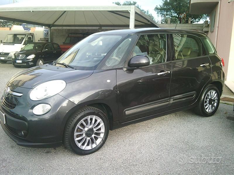Usata Fiat 500L Easy 85 CV (62 kW) 2013 Nero Monovolume