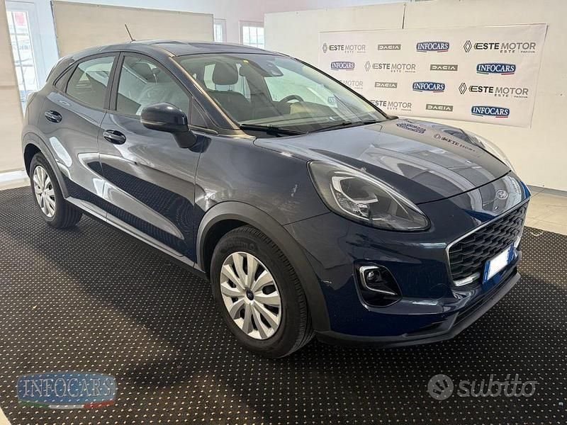 Usata Ford Puma 95 CV (69 kW) 2021 Blu metallizzato SUV