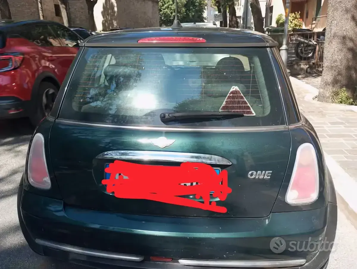 Usata Mini ONE 90 CV (66 kW) 2005 Verde Utilitaria