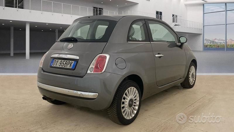 Usata Fiat 500 69 CV (50 kW) 2009 Grigio Cabrio