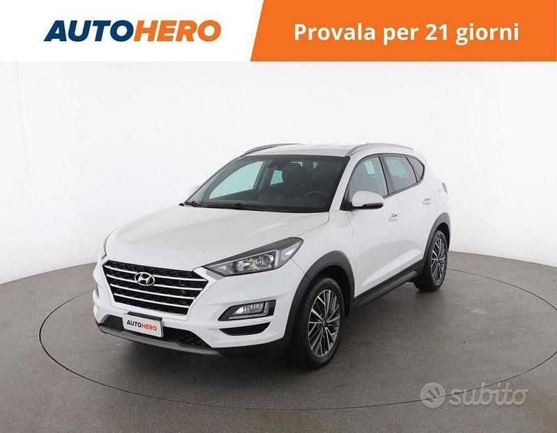 Usata Hyundai Tucson 136 CV (100 kW) 2019 Bianco SUV