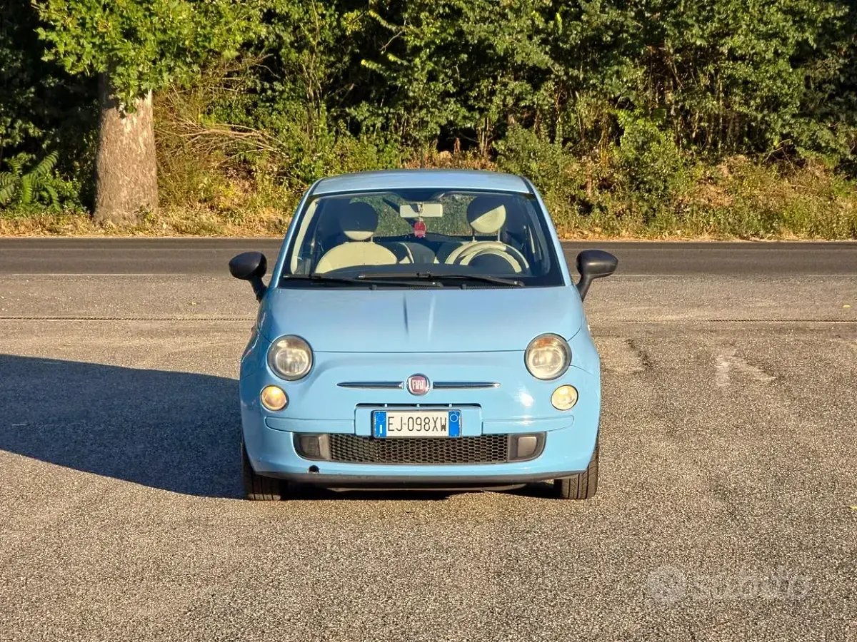 Usata Fiat 500 69 CV (50 kW) 2011 Bluazzurro Berlina