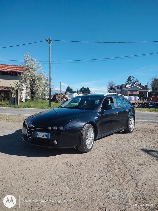 Usata Alfa Romeo 159 Progression 170 CV (125 kW) 2010 Nero Station wagon