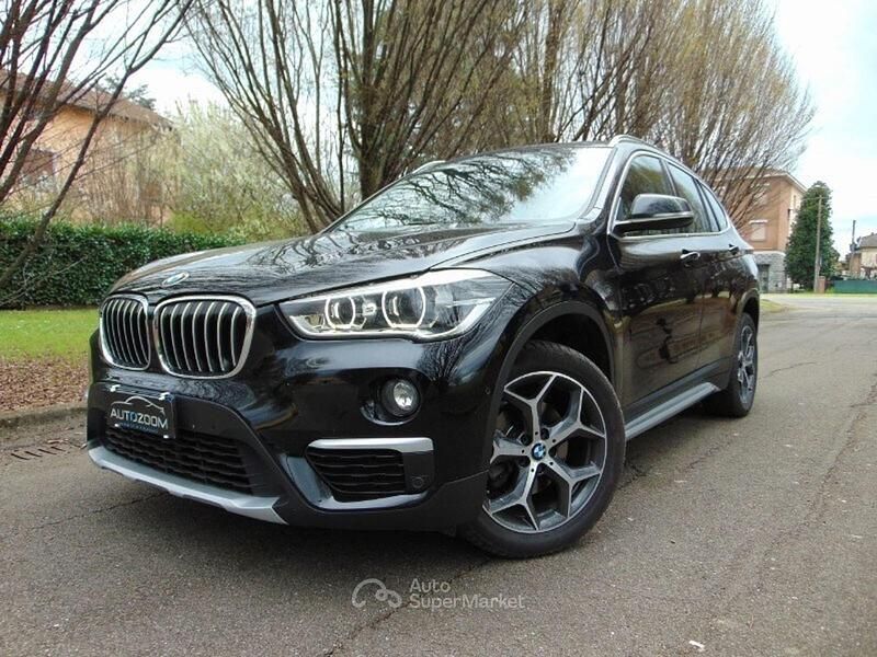 Usata BMW X1 xLine 150 CV (110 kW) 2017 Nero SUV