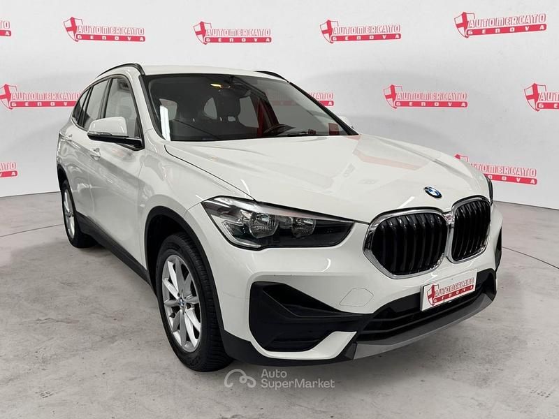 Usata BMW X1 Advantage 116 CV (85 kW) 2021 Bianco SUV