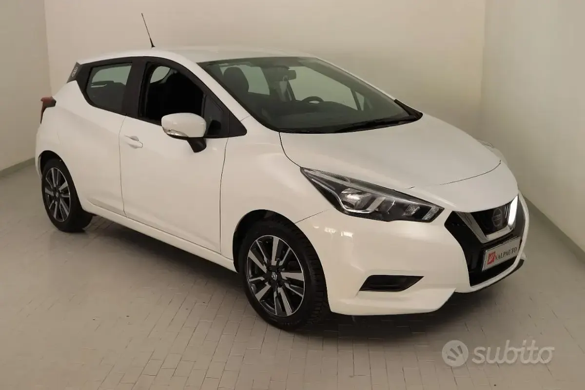 Usata Nissan Micra Acenta 71 CV (52 kW) 2017 Bianco Utilitaria