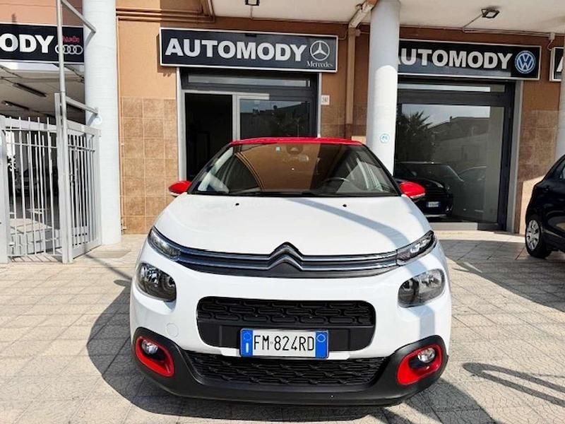 Usata Citroën C3 Shine 75 CV (55 kW) 2018 Bianco Utilitaria