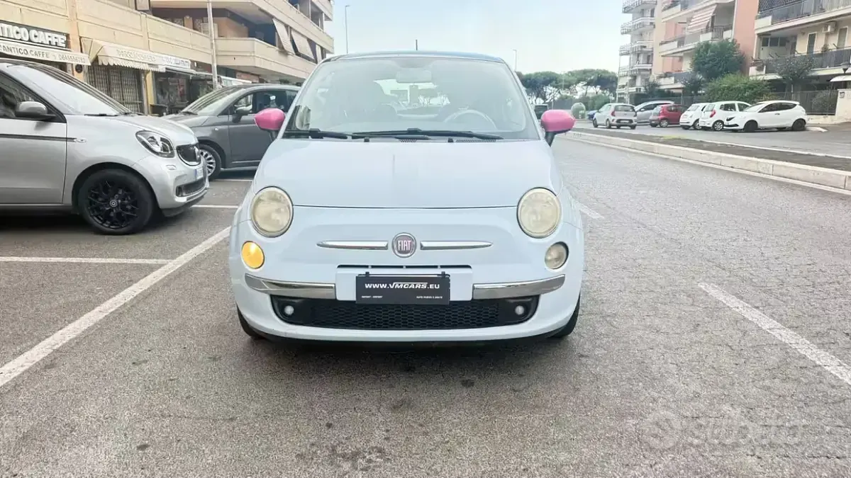 Usata Fiat 500 Lounge 69 CV (50 kW) 2009 Cabrio