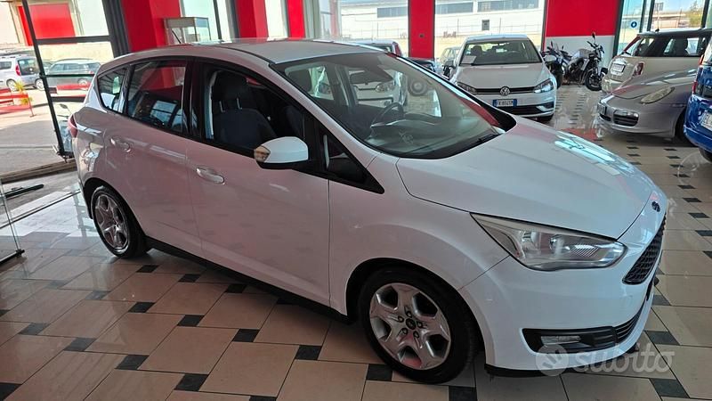 Usata Ford C-MAX Business Edition 95 CV (69 kW) 2015 Bianco Monovolume
