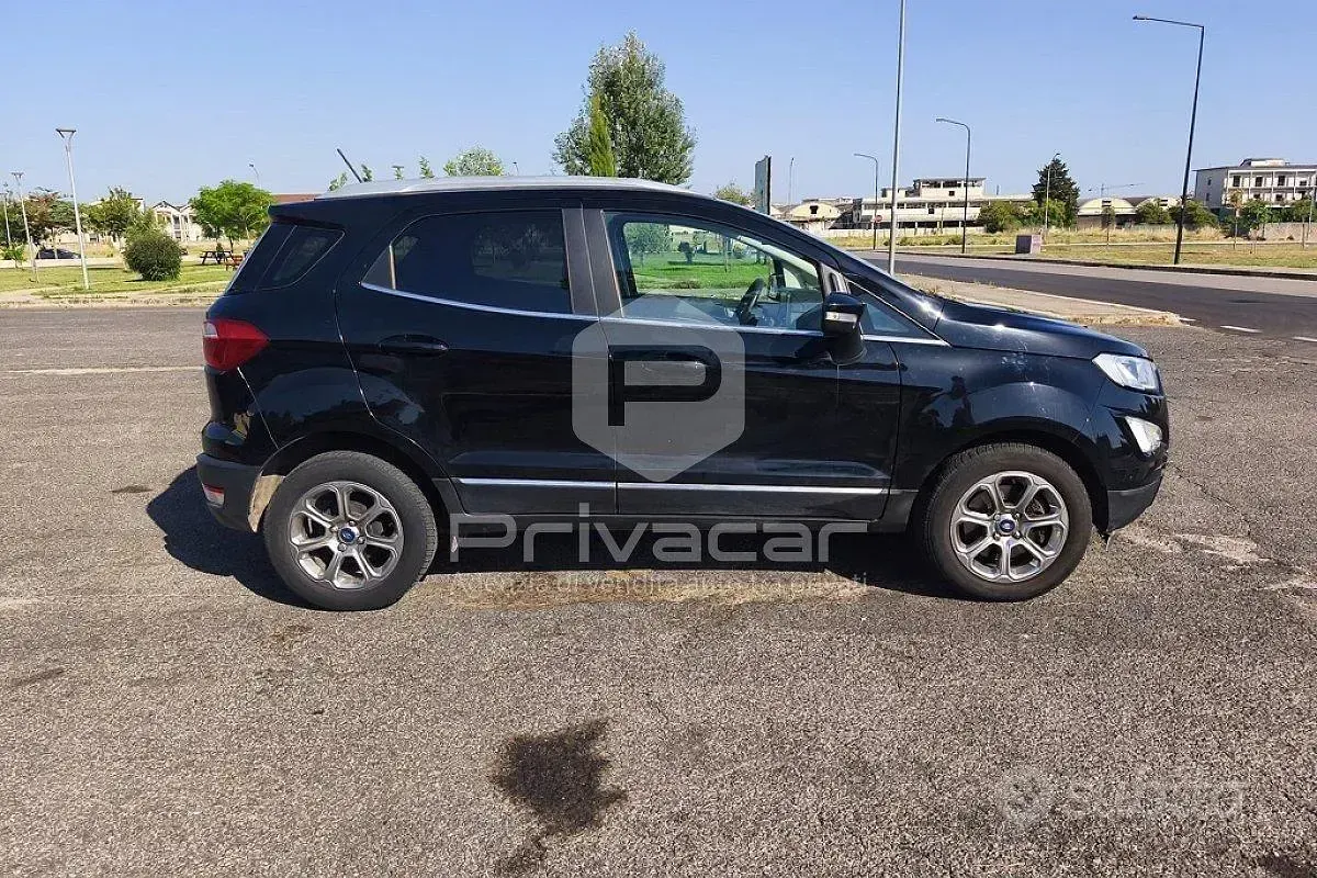 Usata Ford Ecosport Titanium 125 CV (91 kW) 2018 Nero SUV