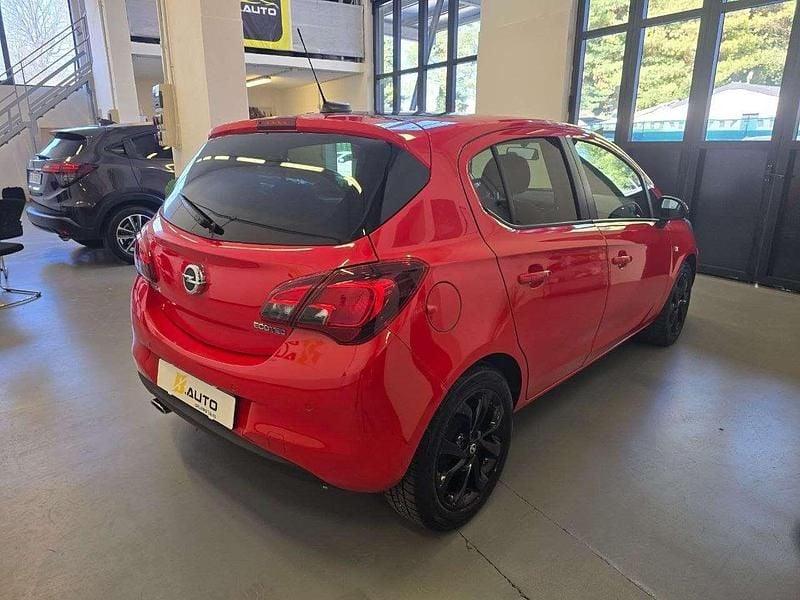 Usata Opel Corsa 90 CV (66 kW) 2018 Rosso Utilitaria