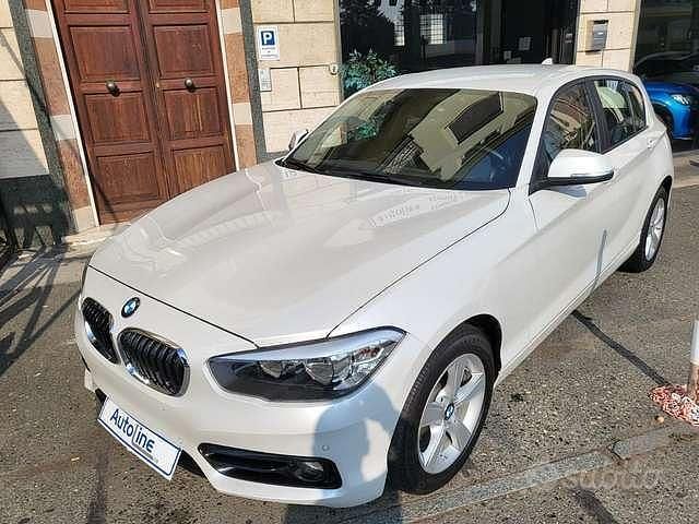 Usata BMW 118 150 CV (110 kW) 2017 Bianco perlato Utilitaria