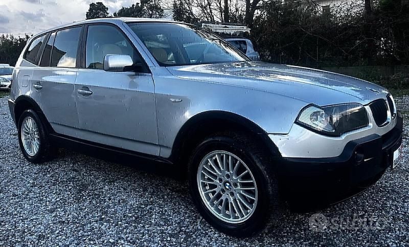 Usata BMW X3 150 CV (110 kW) 2005 Grigio SUV