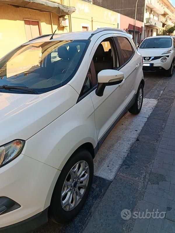 Bianco Usata 2017 Ford Ecosport Titanium SUV | 10.500 € (Ottimo prezzo) - Immagine 1/4