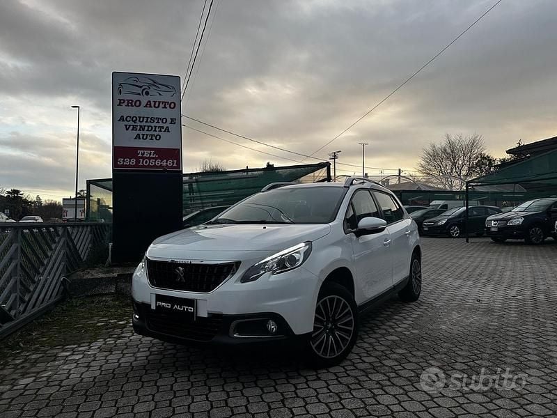 Usata Peugeot 2008 Allure 83 CV (61 kW) 2019 Bianco SUV