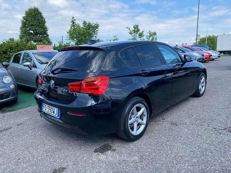 Usata BMW 118 150 CV (110 kW) 2016 Nero Utilitaria