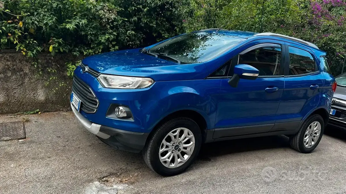 Usata Ford Ecosport 90 CV (66 kW) 2014 Bluazzurro SUV