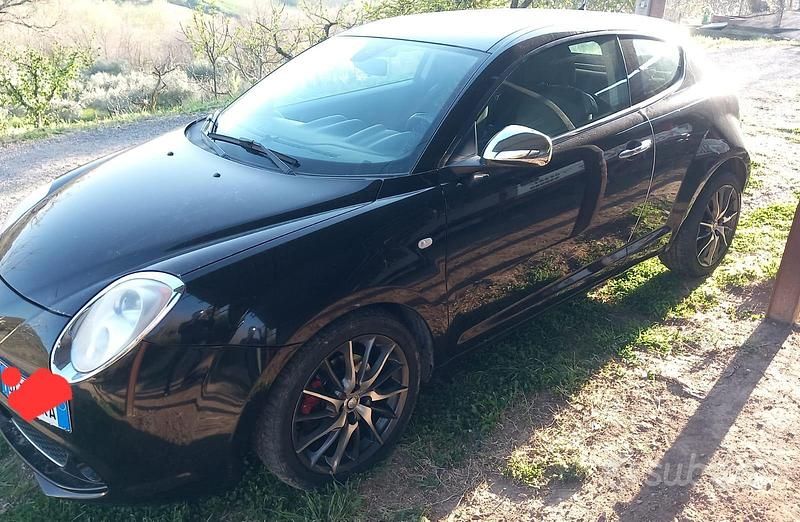 Usata Alfa Romeo MiTo 85 CV (62 kW) 2009 Nero Utilitaria