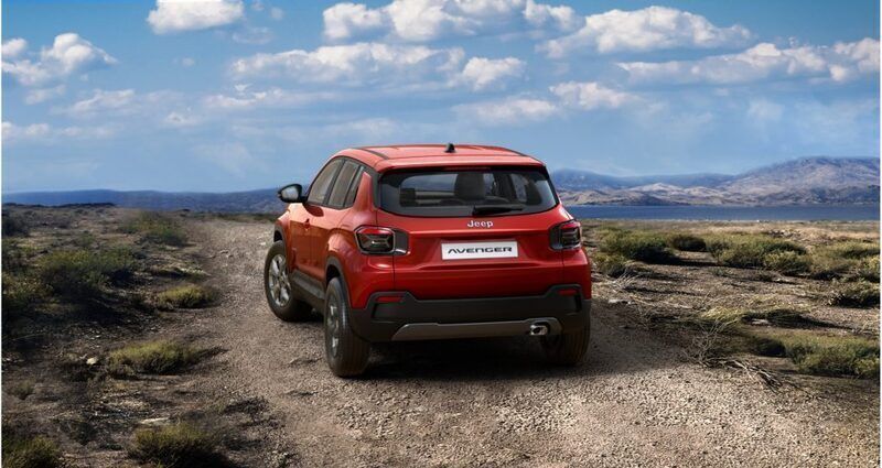 Usata Jeep Avenger Altitude 101 CV (74 kW) 2023 Rosso SUV