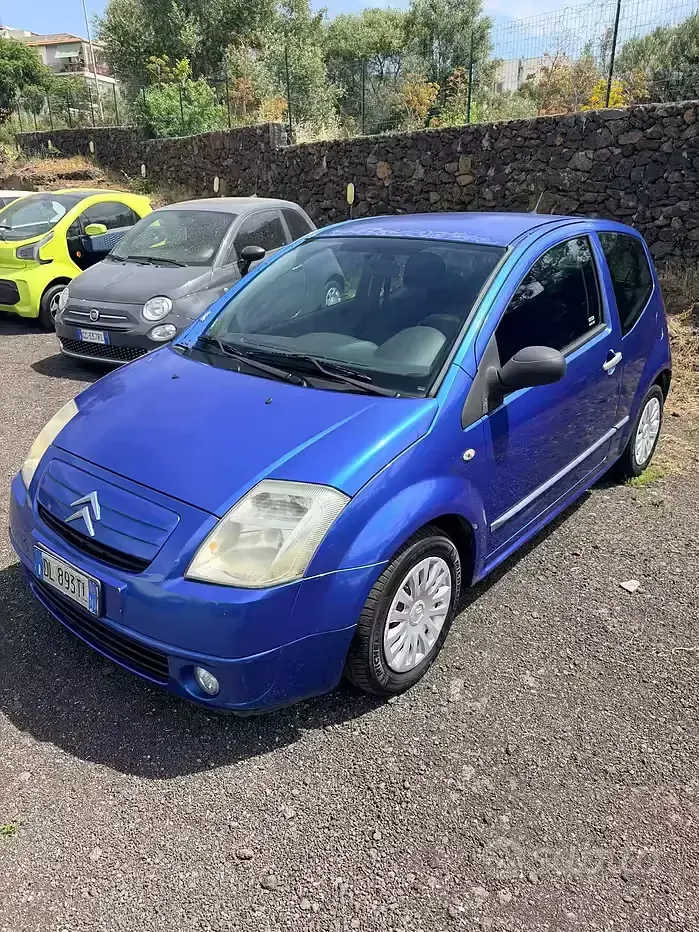 Usata Citroën C2 60 CV (44 kW) 2010 Blu Utilitaria