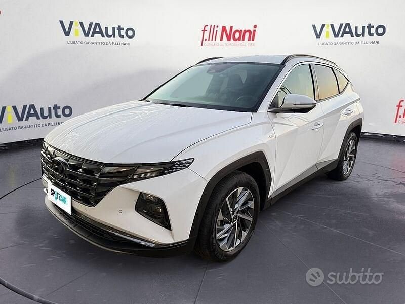 Bianco Usata 2024 Hyundai Tucson SUV | 25.350 € (Super prezzo) - Immagine 1/4