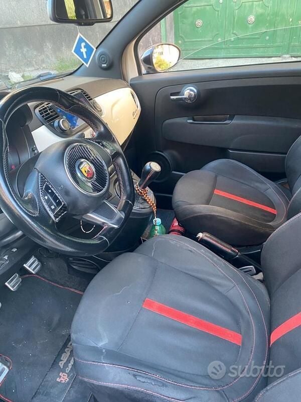Usata Abarth 500 220 CV (161 kW) 2008 Bianco Utilitaria