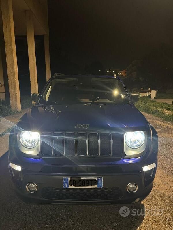 Usata Jeep Renegade 130 CV (95 kW) 2020 Blu SUV