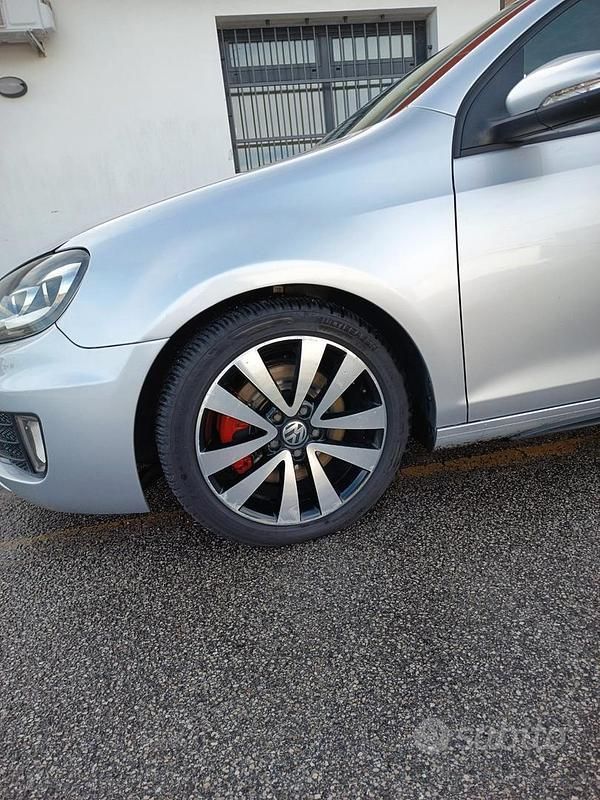 Usata VW Golf VI GTD 170 CV (125 kW) 2010 Grigio Utilitaria