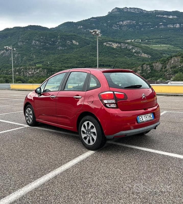 Usata Citroën C3 Exclusive 82 CV (60 kW) 2014 Rosso Berlina
