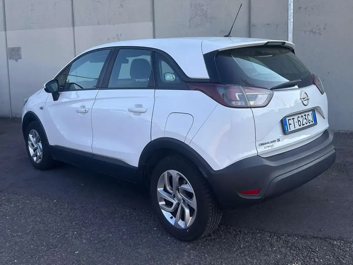 Usata Opel Crossland X 83 CV (61 kW) 2018 Bianco SUV