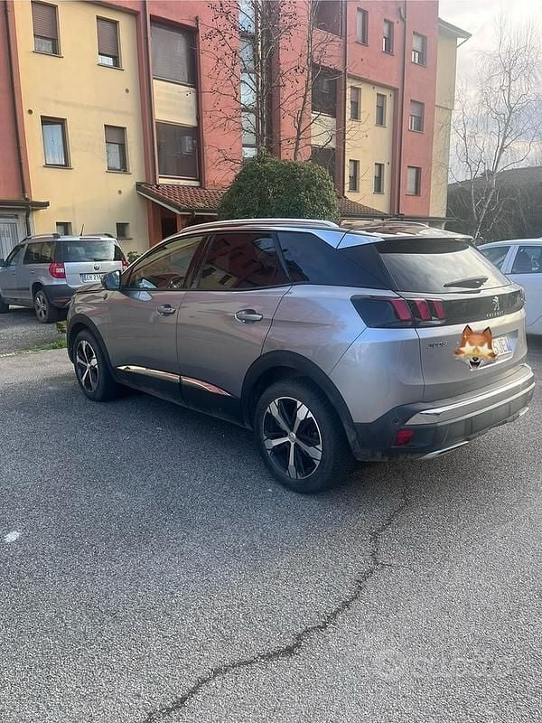 Usata Peugeot 3008 131 CV (96 kW) 2018 Grigio SUV