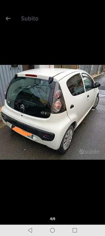 Usata Citroën C1 Seduction 68 CV (50 kW) 2013 Bianco Utilitaria