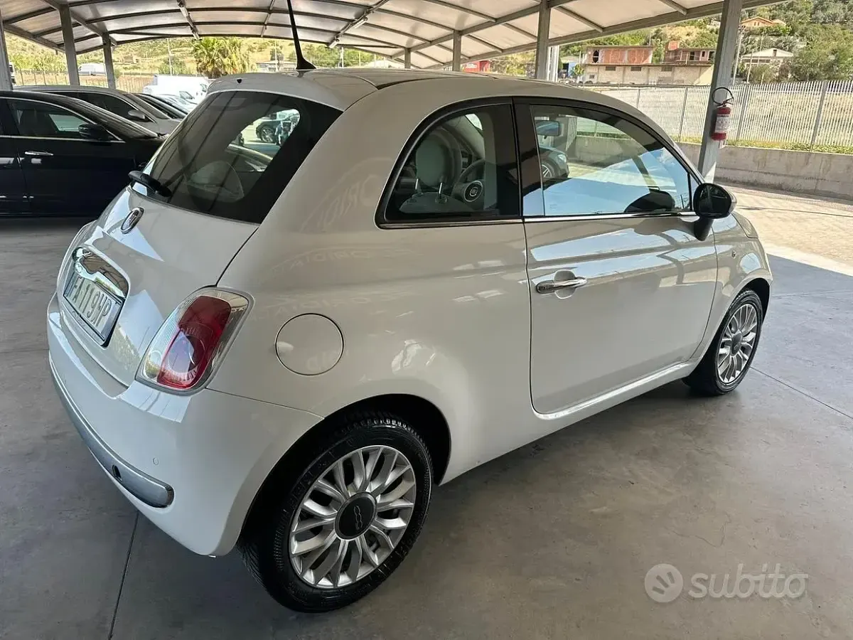Usata Fiat 500 95 CV (69 kW) 2015 Bianco Berlina