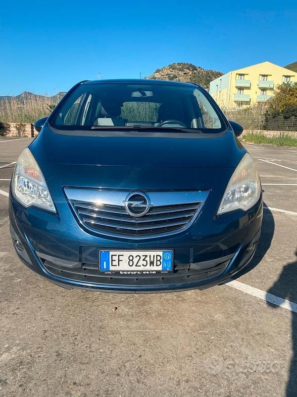 Gebraucht Opel Meriva 110 PS (80 kW) 2011 Blau Van / Kleinbus