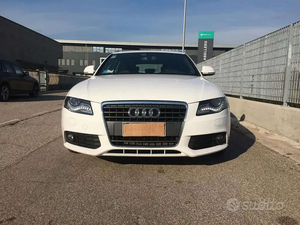 Usata Audi A4 S-Line 170 CV (125 kW) 2009 Bianco Station wagon