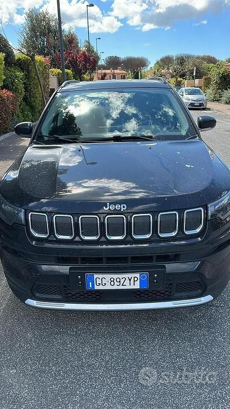 Usata Jeep Compass 131 CV (96 kW) 2021 Nero SUV
