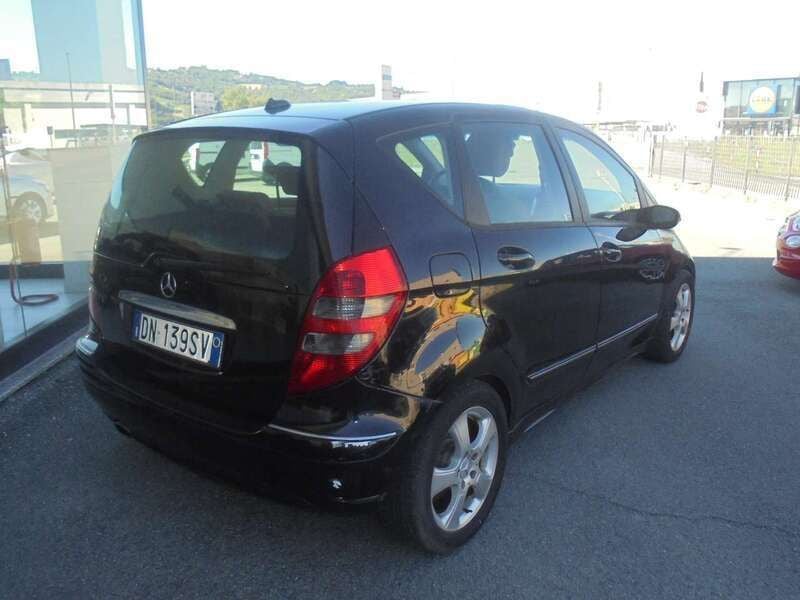 Usata Mercedes A150 Avantgarde 95 CV (69 kW) 2007 Nero Monovolume