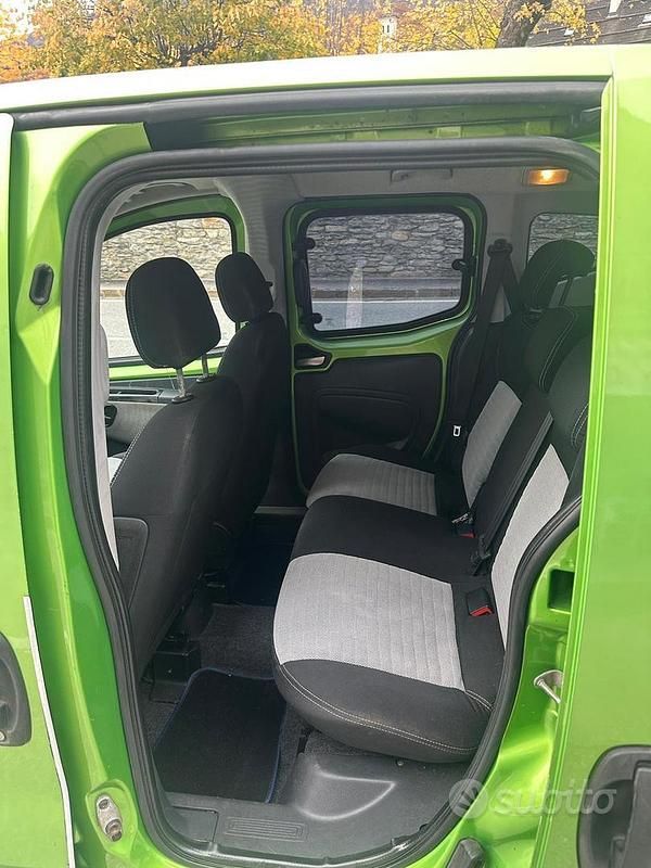 Usata Fiat Qubo Trekking 75 CV (55 kW) 2009 Verde Monovolume