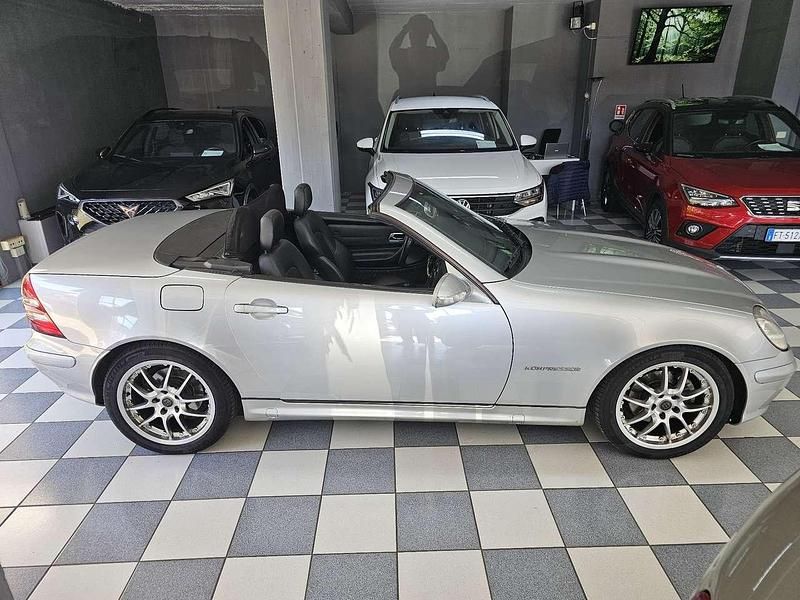 Usata Mercedes SLK200 Edition 163 CV (119 kW) 2003 Argento Cabrio