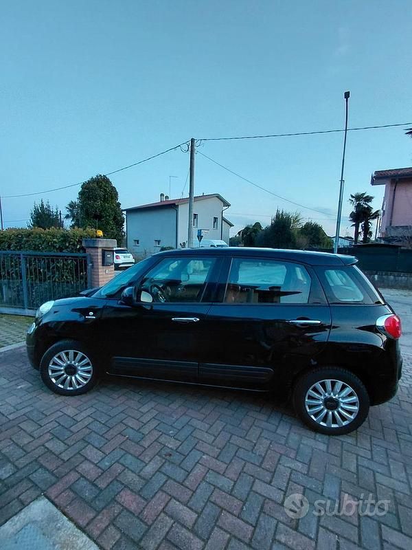 Usata Fiat 500L 95 CV (69 kW) 2017 Nero Monovolume