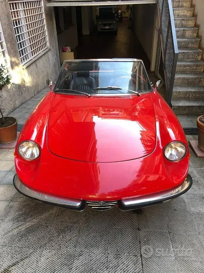 Usata Alfa Romeo GT Junior 1970 Rosso Cabrio