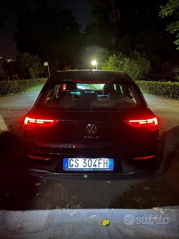 Usata VW Golf VIII Life 150 CV (110 kW) 2023 Nero Berlina